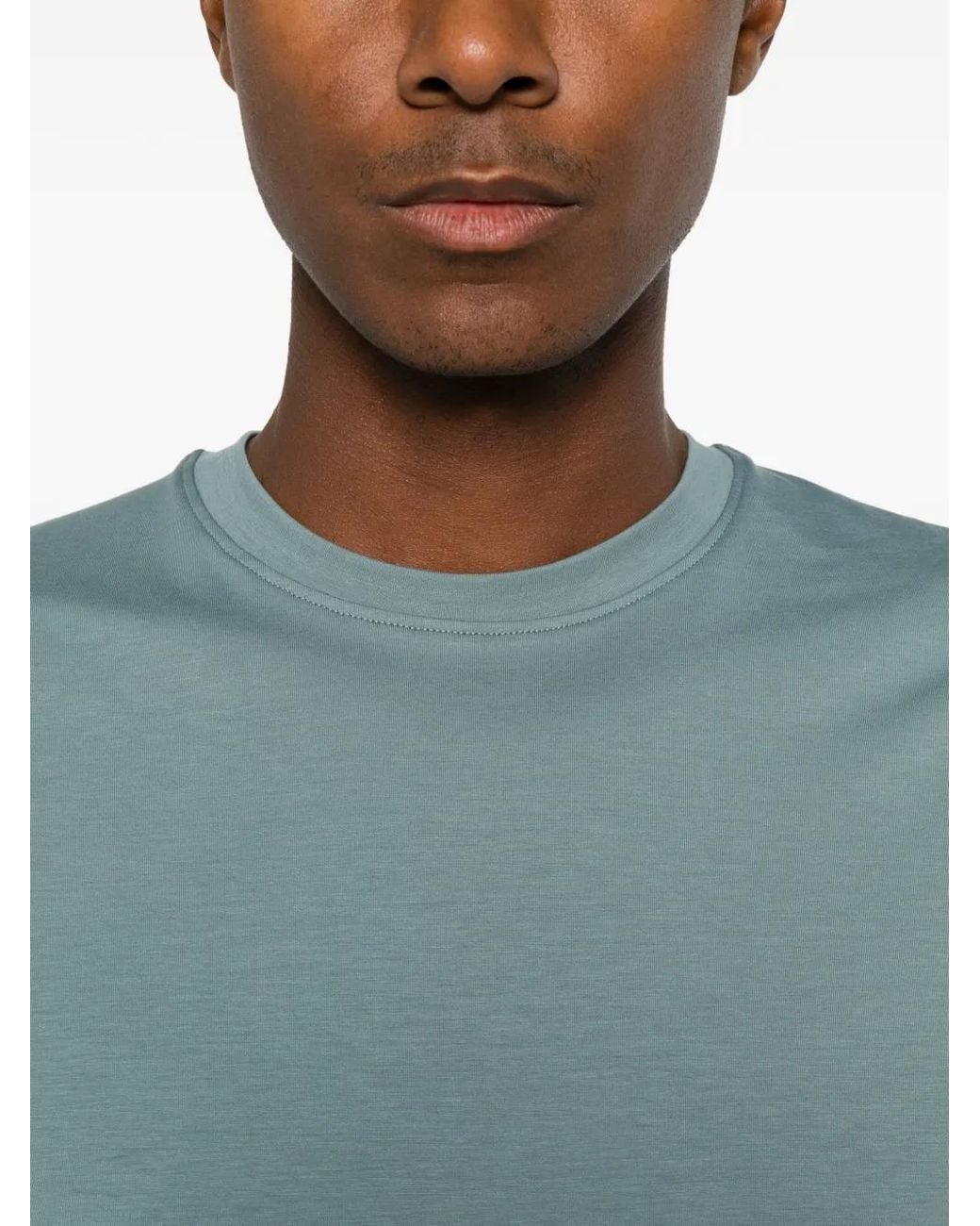 On Shoes Blue Focus T-Shirt for men