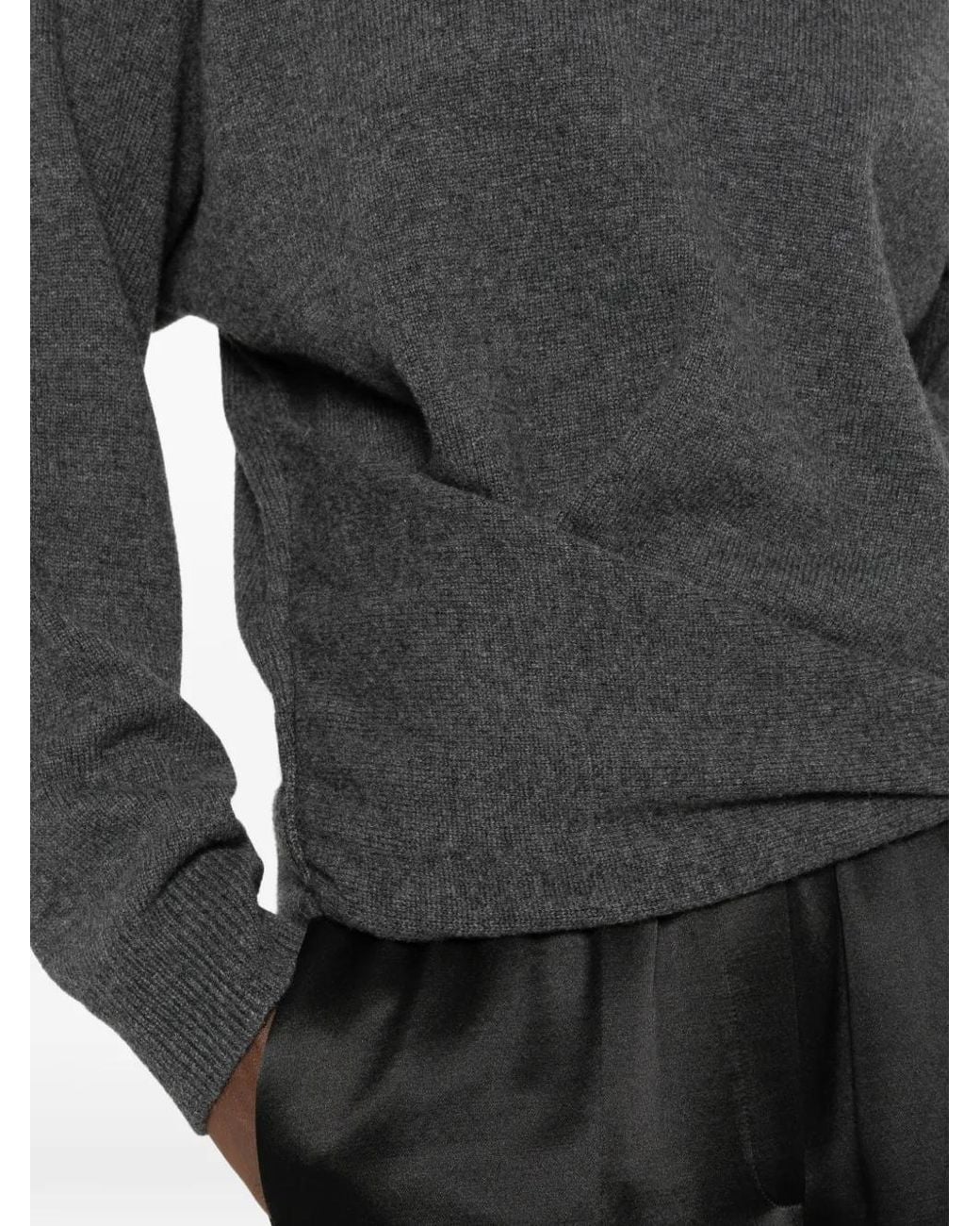 Pull Sculptural À Col Roulé Rohe en coloris Black