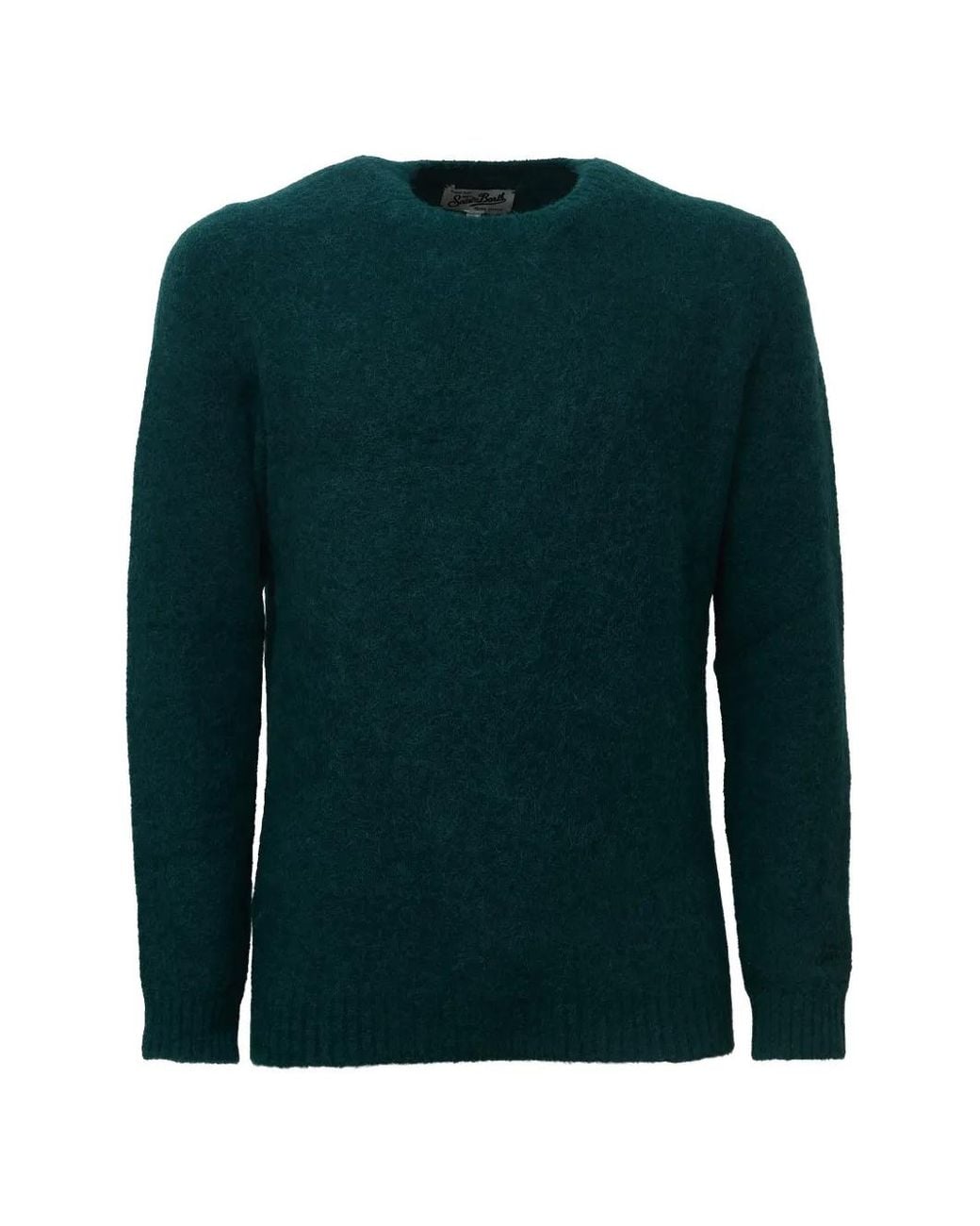 Mc2 Saint Barth Green Regent Crew-Neck Sweater for men