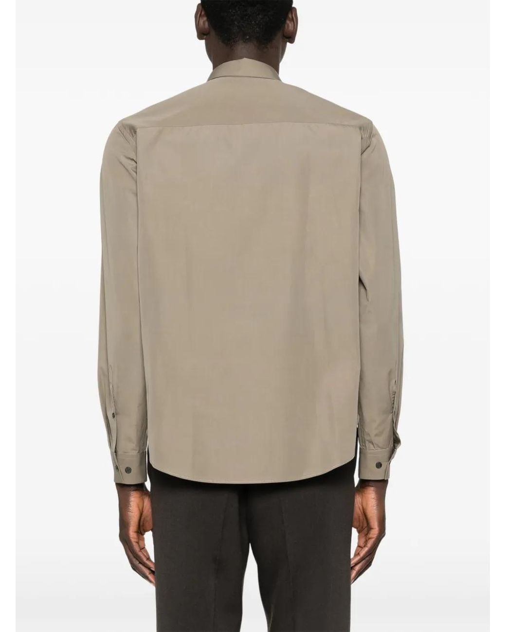 Corneliani Natural Buttoned-Fastening Shirt for men