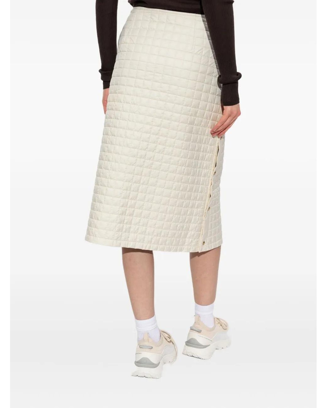 Moncler Natural Polyester Skirt