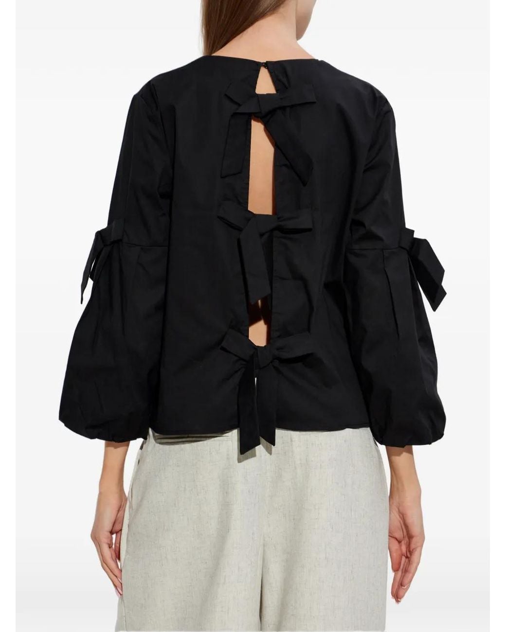 Blusa Raelyn Munthe de color Black