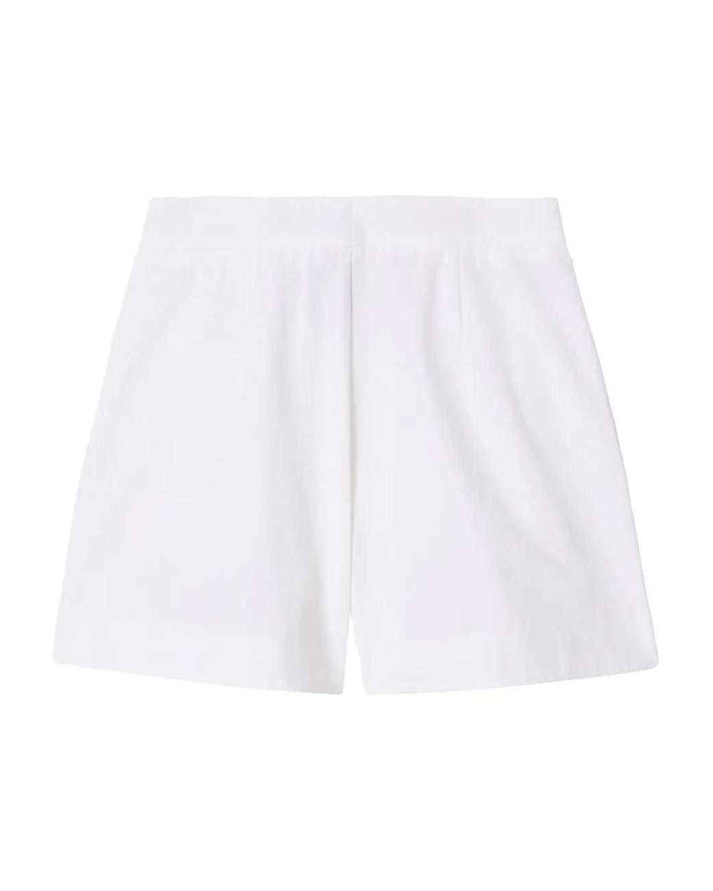 LaDoubleJ White Cotton Shorts