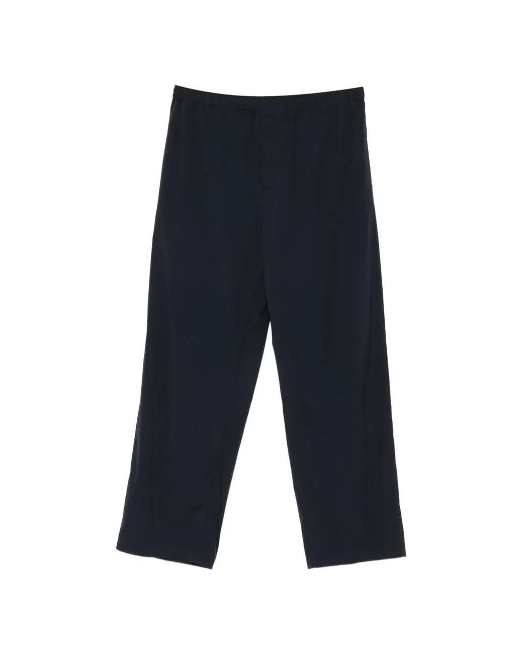 The Row Blue Pascale Elasticated-Waist Trousers for men