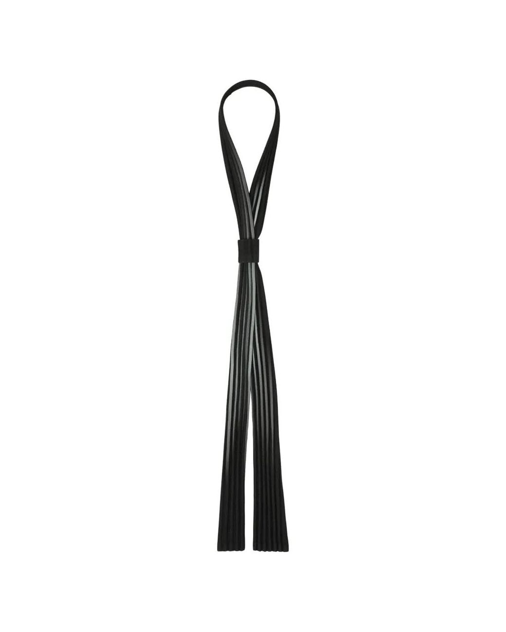 Homme Plissé Issey Miyake White In The Shadow Pleats Tie for men