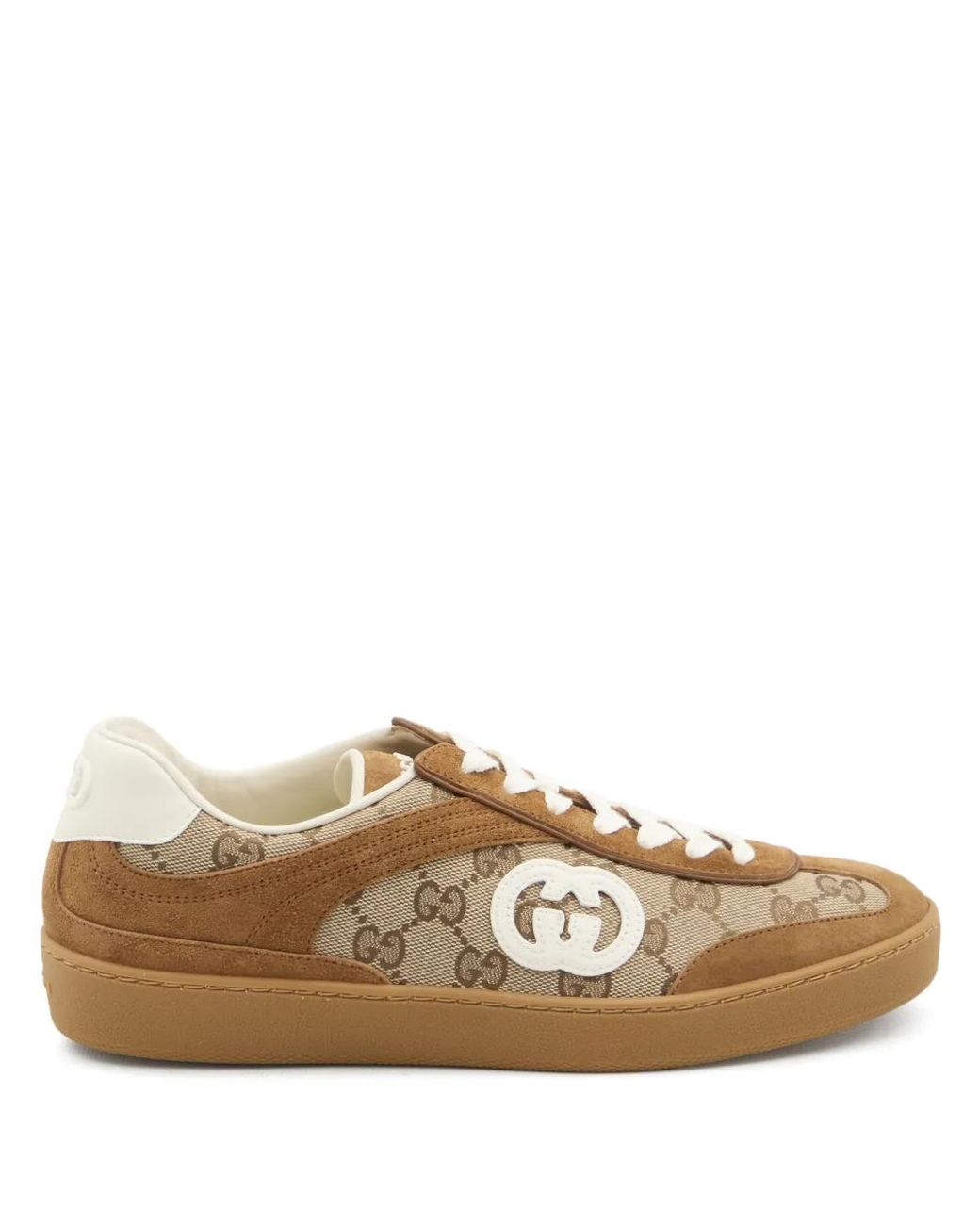 Gucci Brown Damensneaker G75, Größe