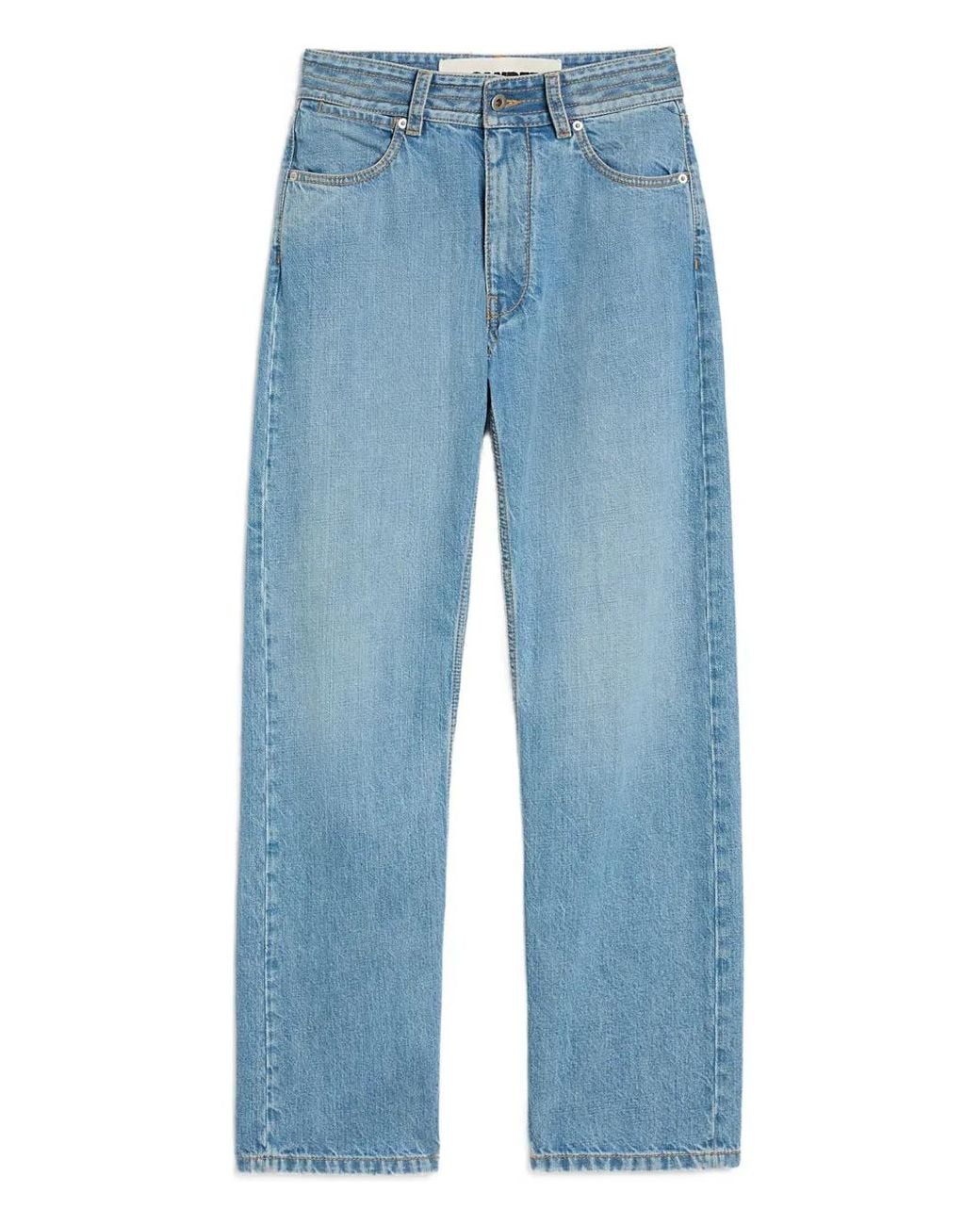 Jil Sander Blue Regular Denim Trousers