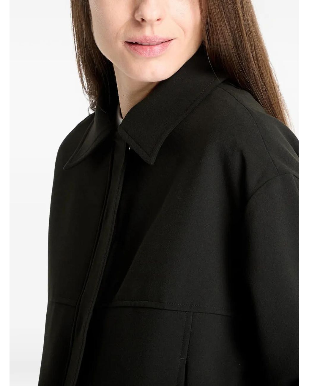 Urban Classics Black Elasticated-Hem Jacket