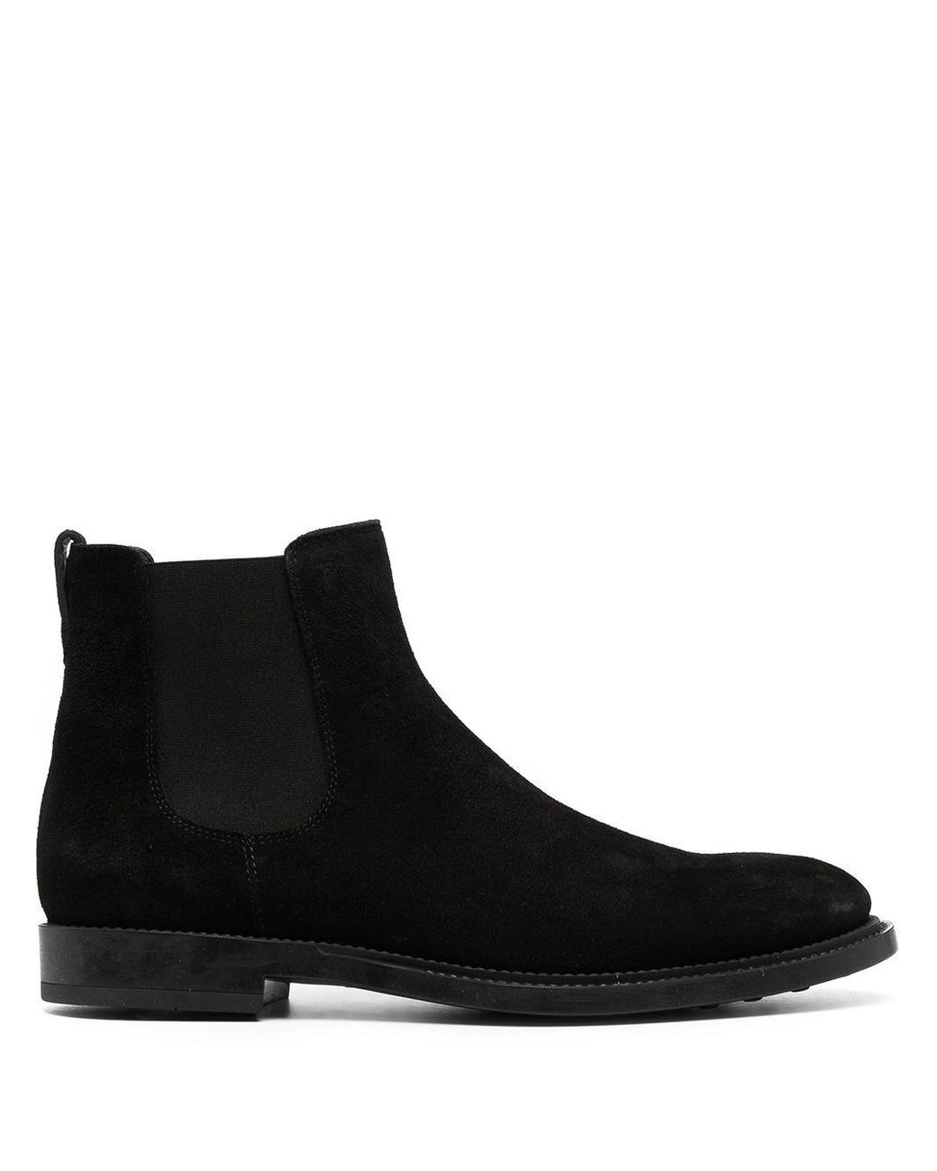 Tod's Chelsea Ankle Boots in Black for Men - Lyst