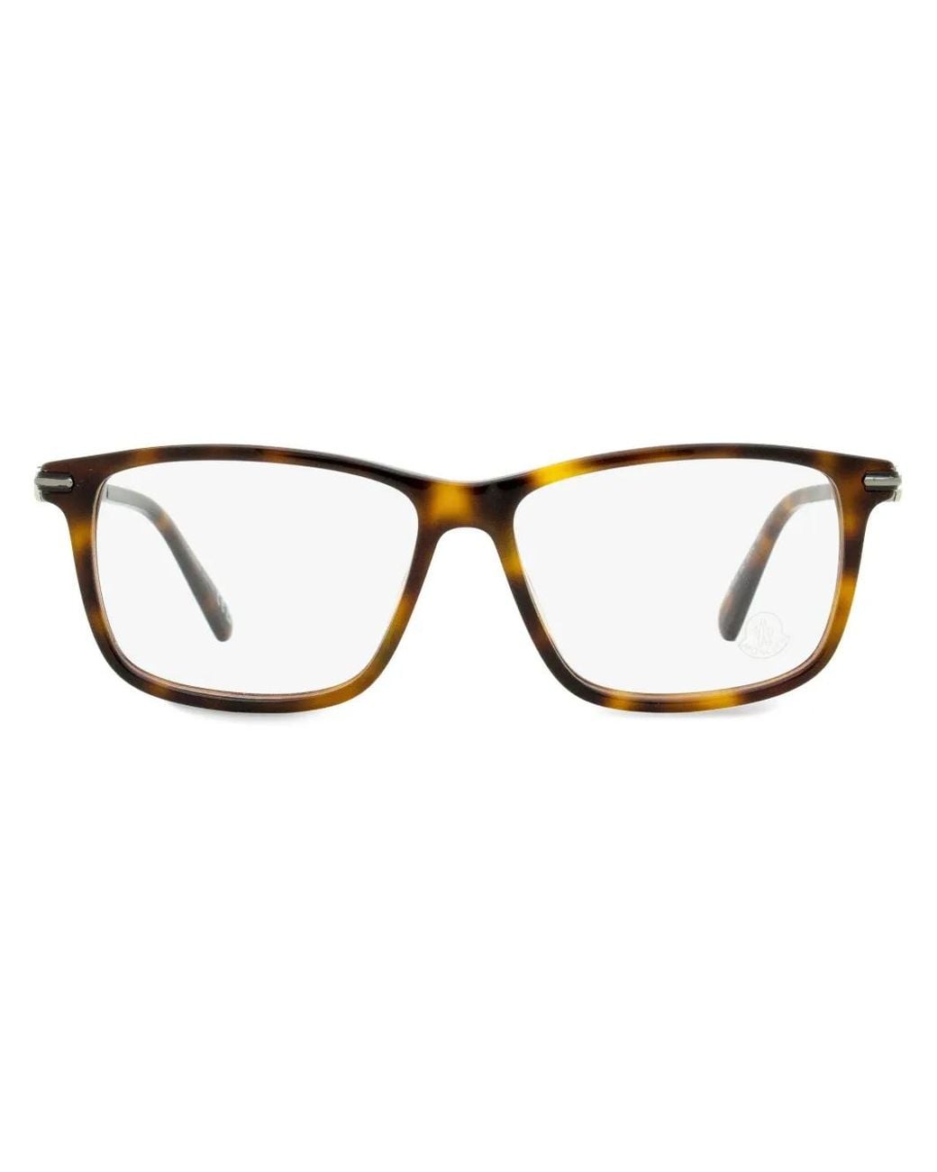 Moncler Ml5205 Brille Mit Eckigem Gestell in Brown für Herren