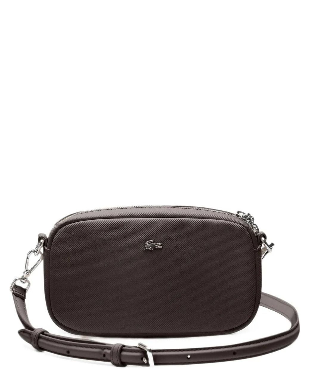 Lacoste Black Daily City Messenger Bag