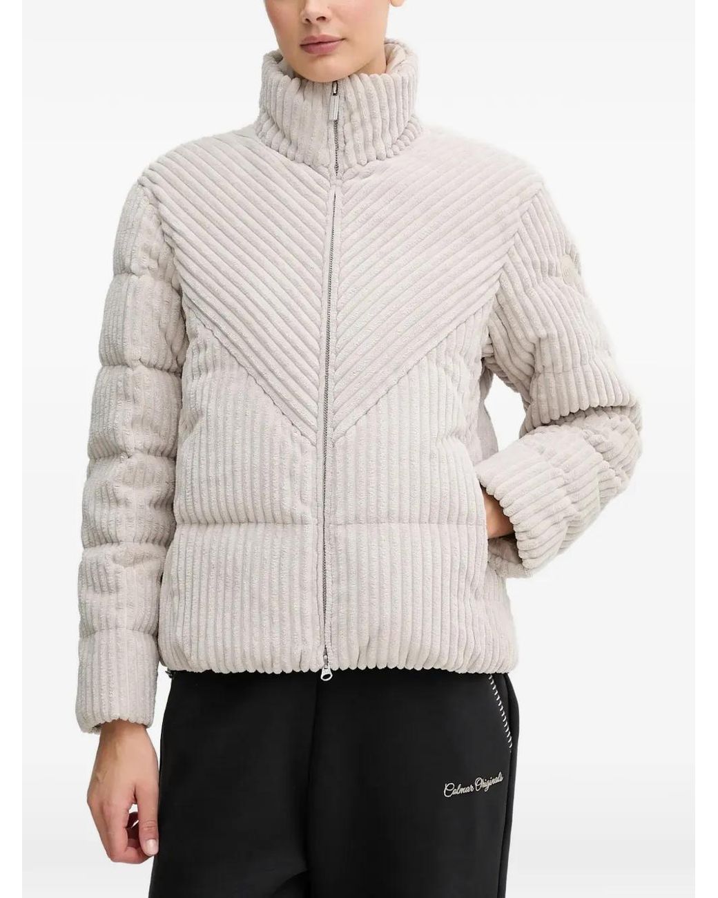 Cormar Jacket Colmar Corduroy Quilted Jacket in White | Lyst