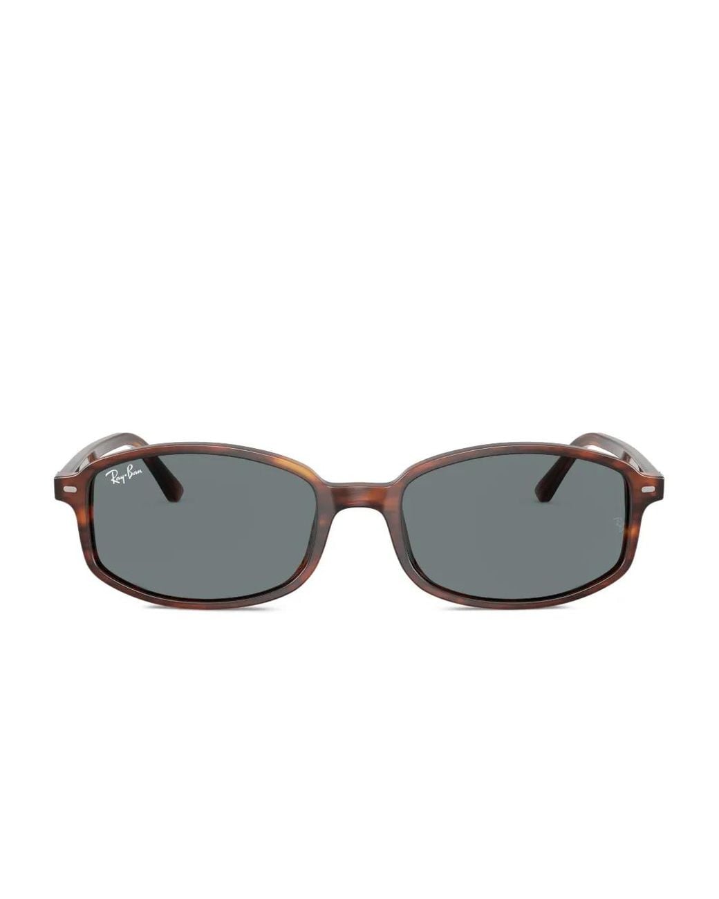 Ray-Ban Gray Sam Rectangle-Frame Sunglasses
