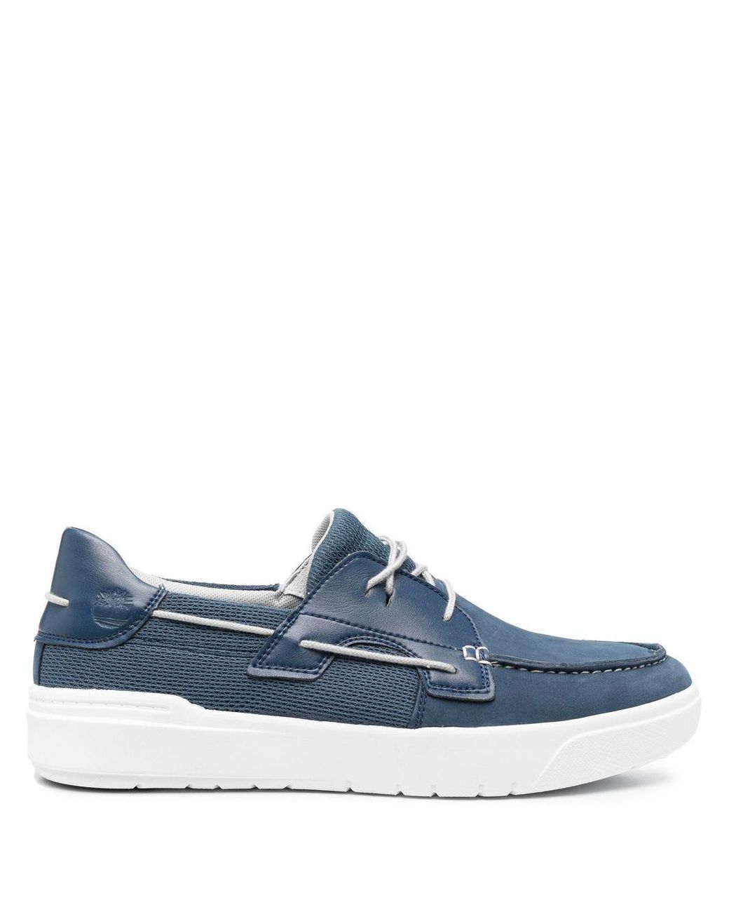 Timberland Suede Seneca Bay Boat Shoes in Blue for Men | Lyst UK