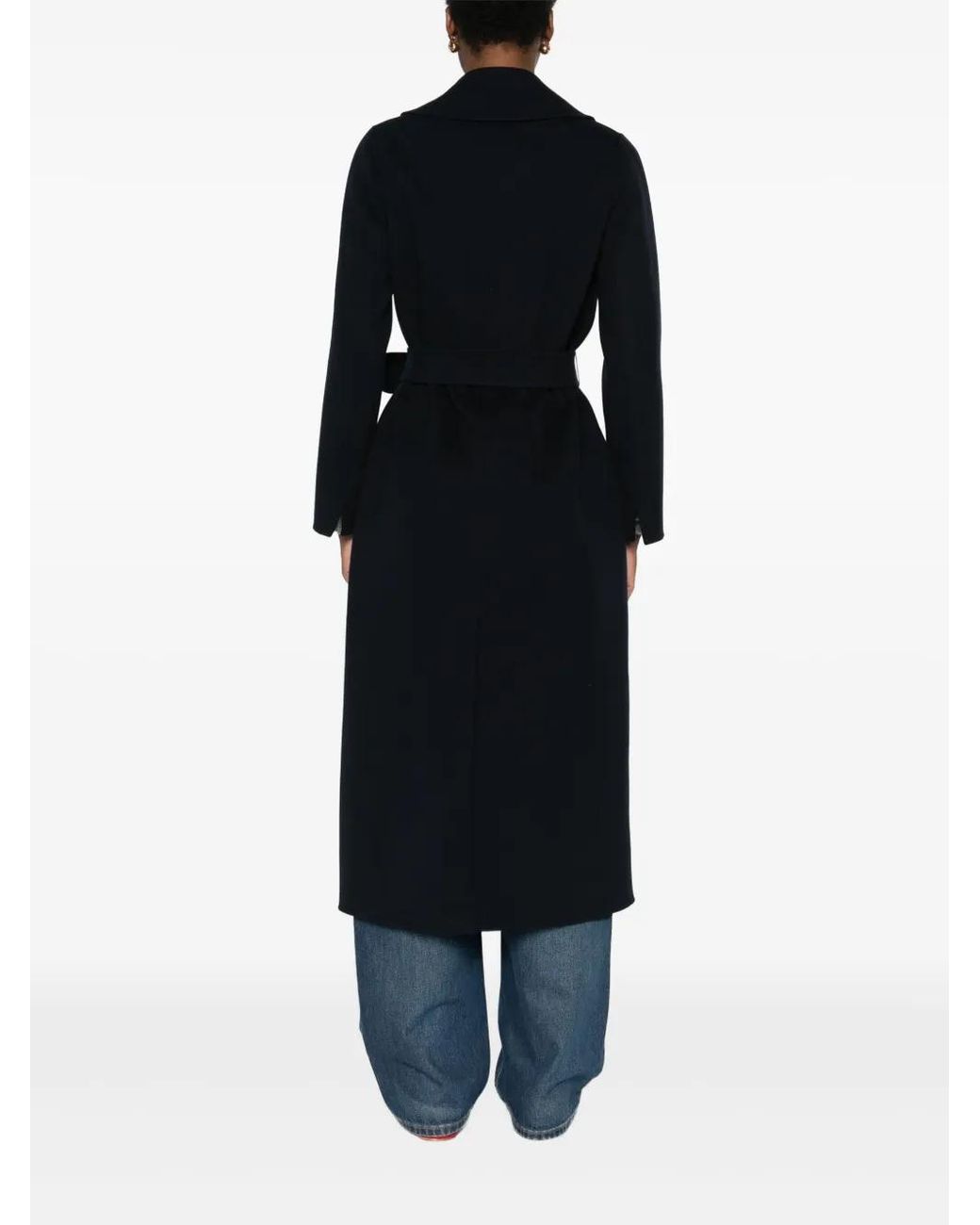 Abrigo Con Botones Max Mara de color Black