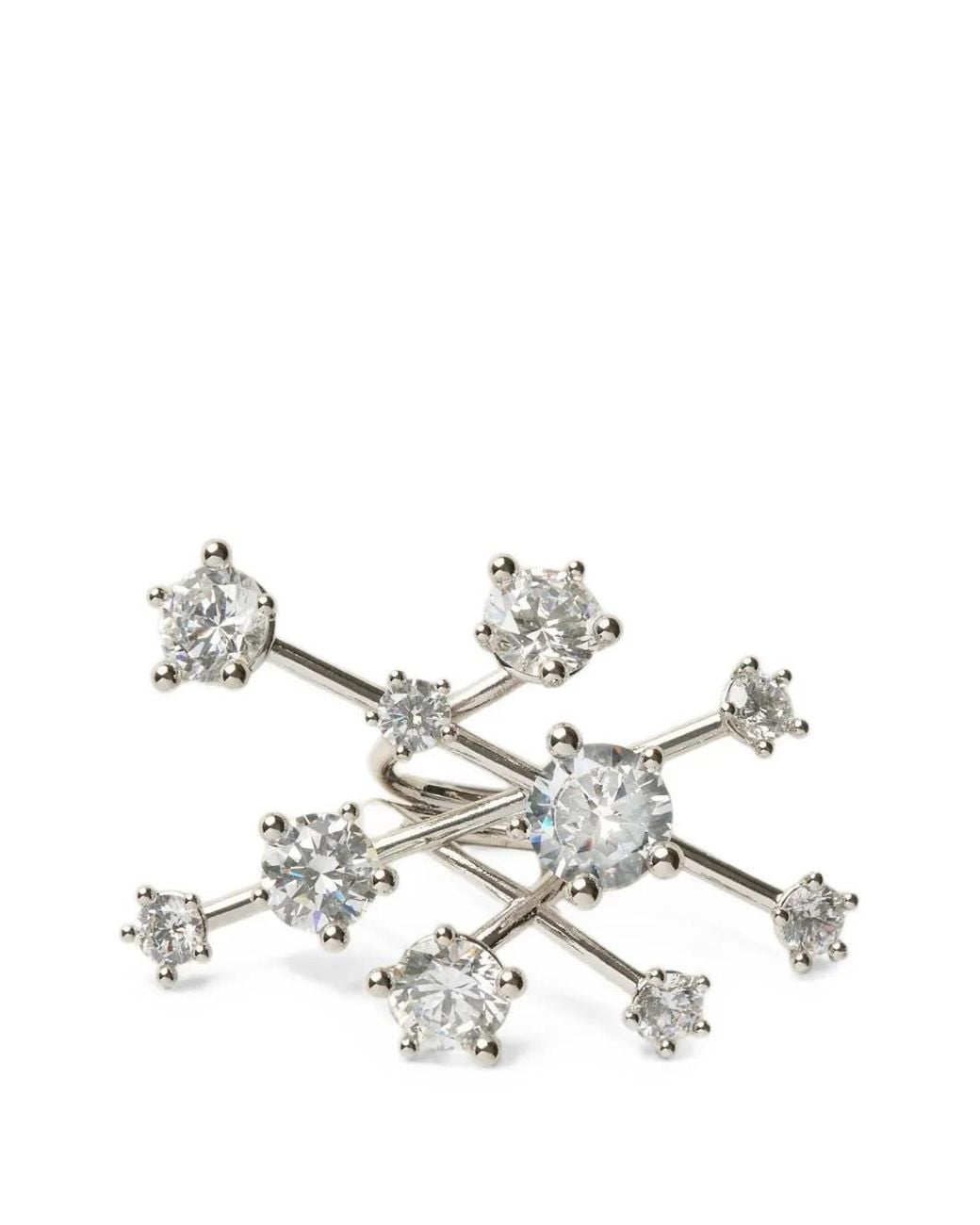 Panconesi White Diamanti Nova Zircon Ring