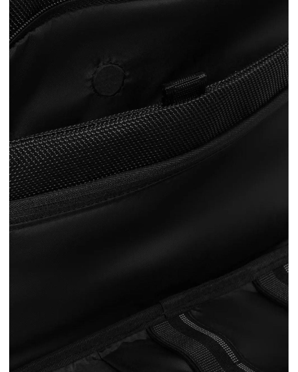 Pouch Con Placca Logo di Piquadro in Black da Uomo