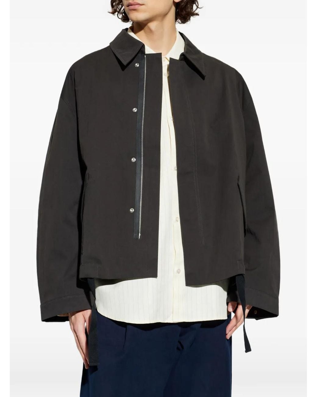 Studio Nicholson Black Pocket Comba Jacket for men