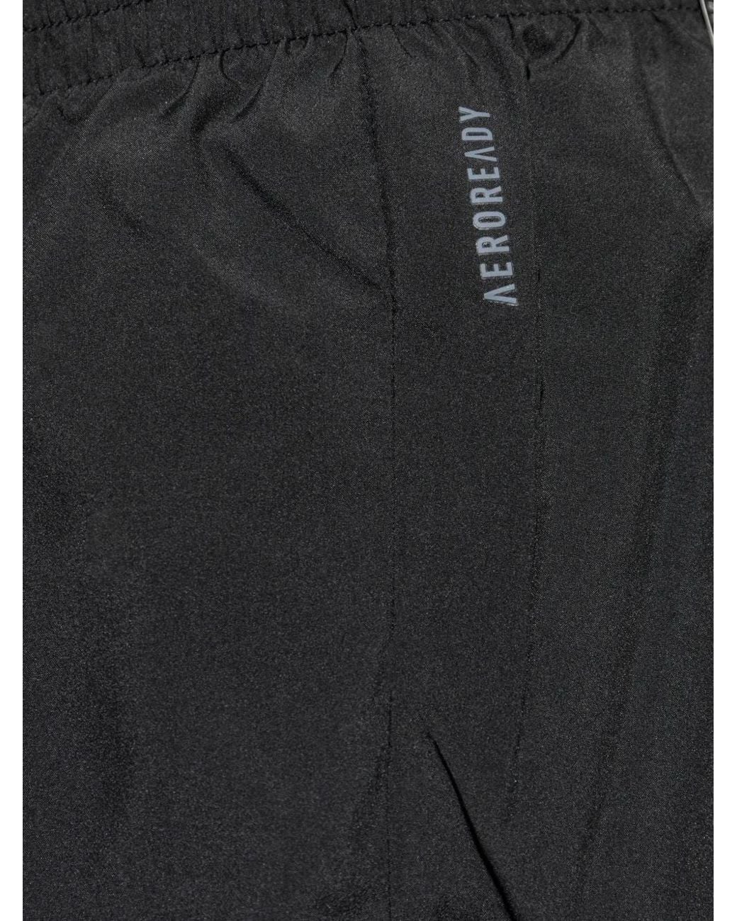 Adidas Black Adizero Essentials Running Shorts for men