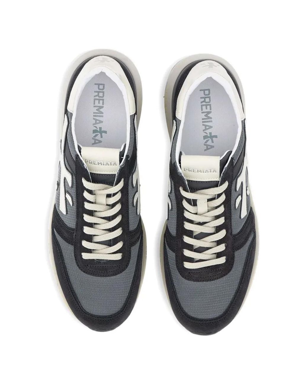Premiata White Mick 8085 Sneakers for men