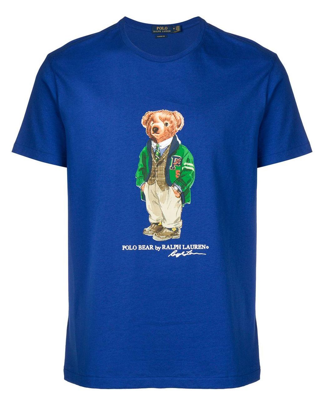Polo Ralph Lauren Polo Beer T-shirt in het Blauw voor heren | Lyst NL