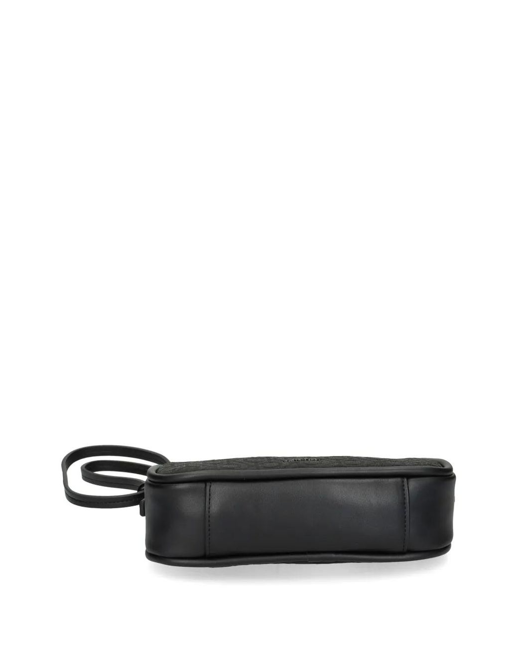 Calvin Klein Black Logo-Print Shoulder Bag