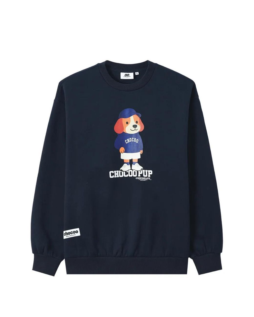 Chocoolate Blue Graphic-Print Sweatshirt for men