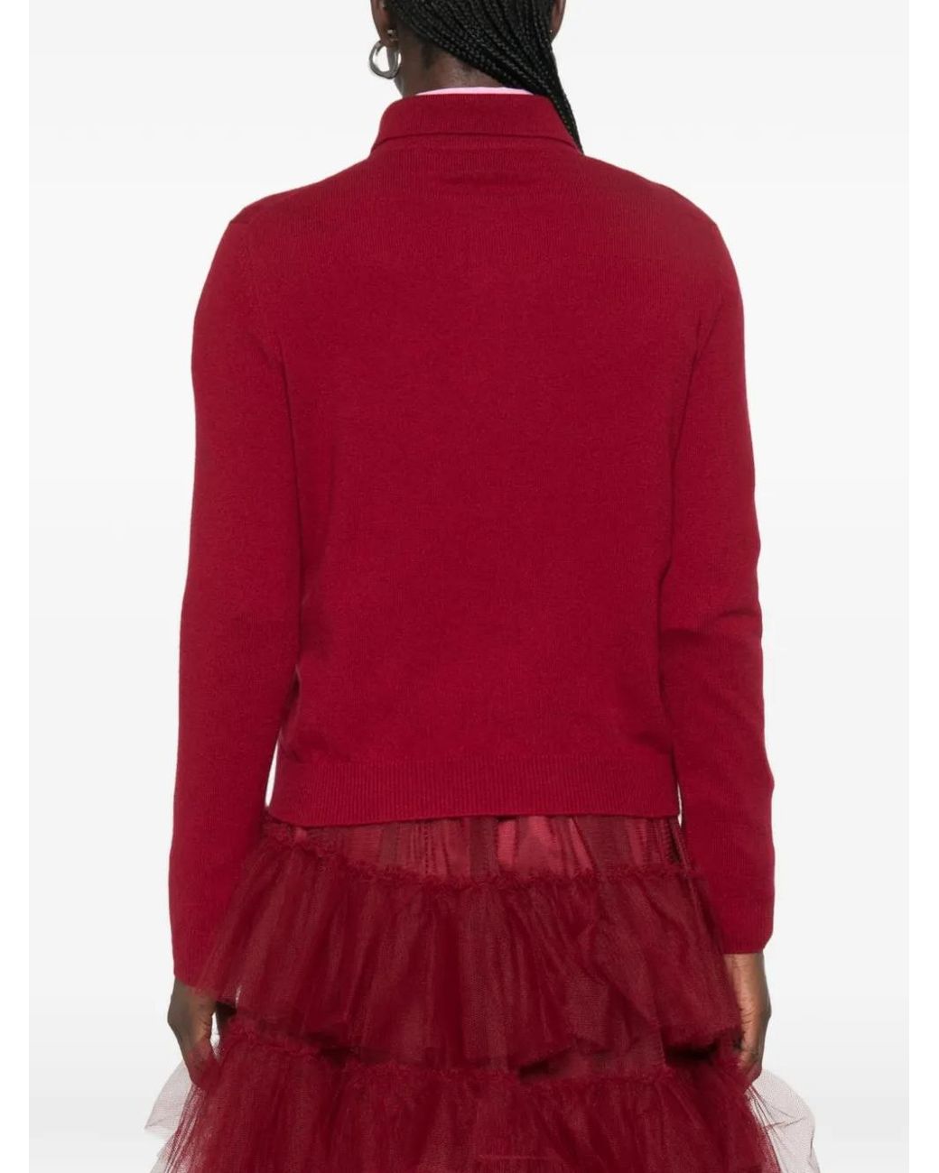 Be You Button-Down Polotrui in het Red