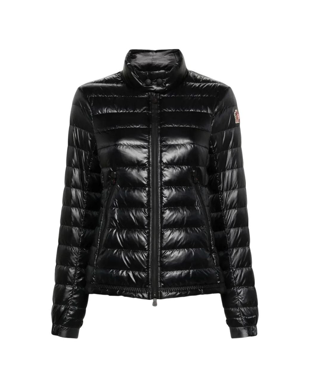 Moncler Black Walibi Quilted Down Jacket