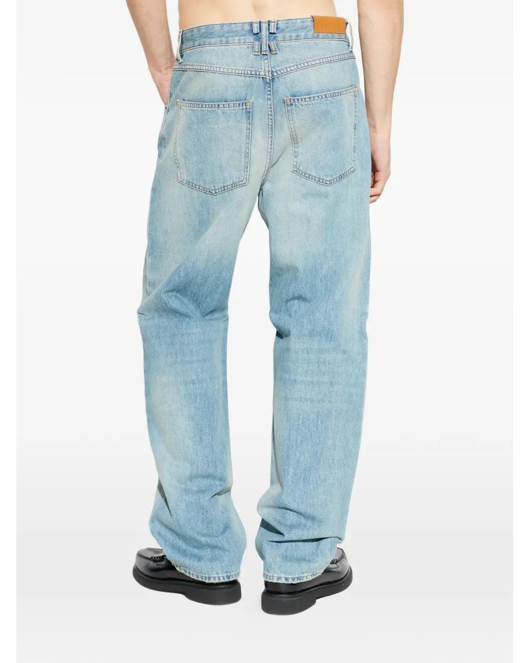 DARKPARK Blue Five-Pocket Jeans for men