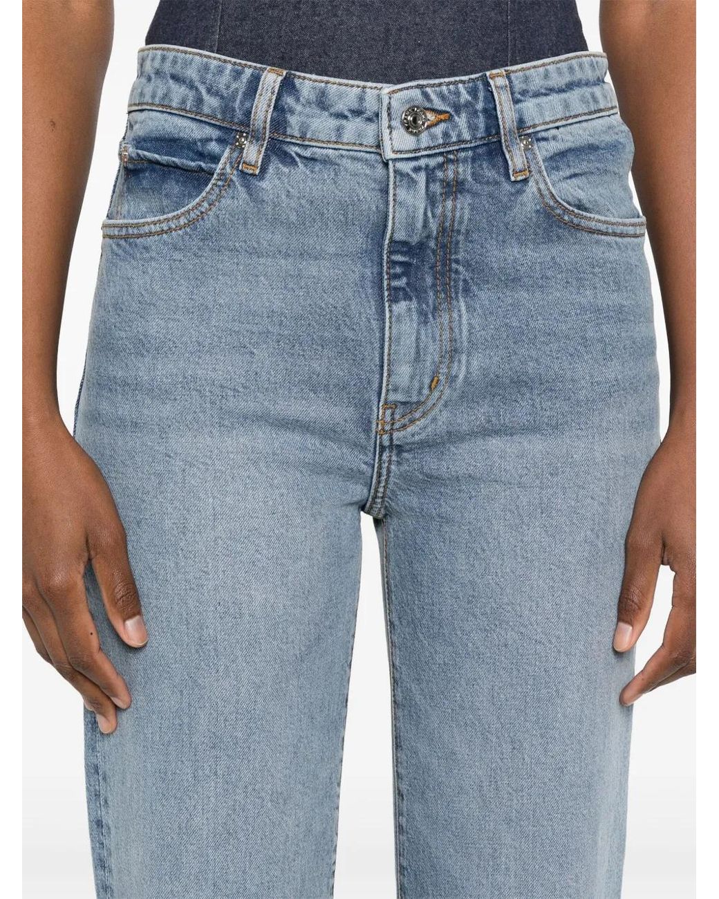 FRAME Blue The Arrow Jeans