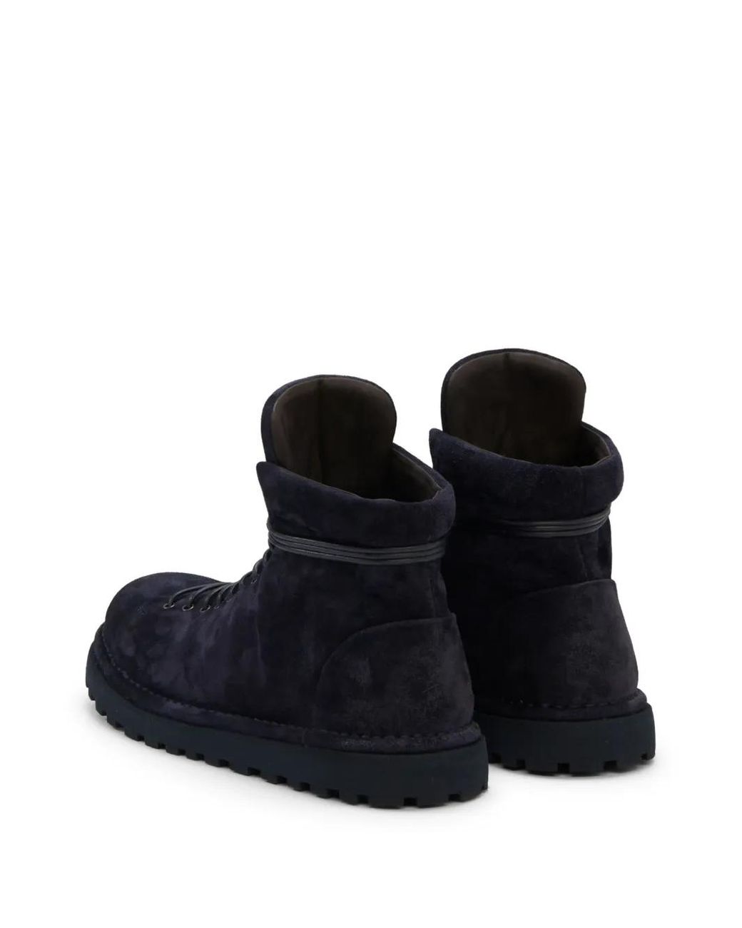Marsèll Blue Pallottola Suede Boots for men