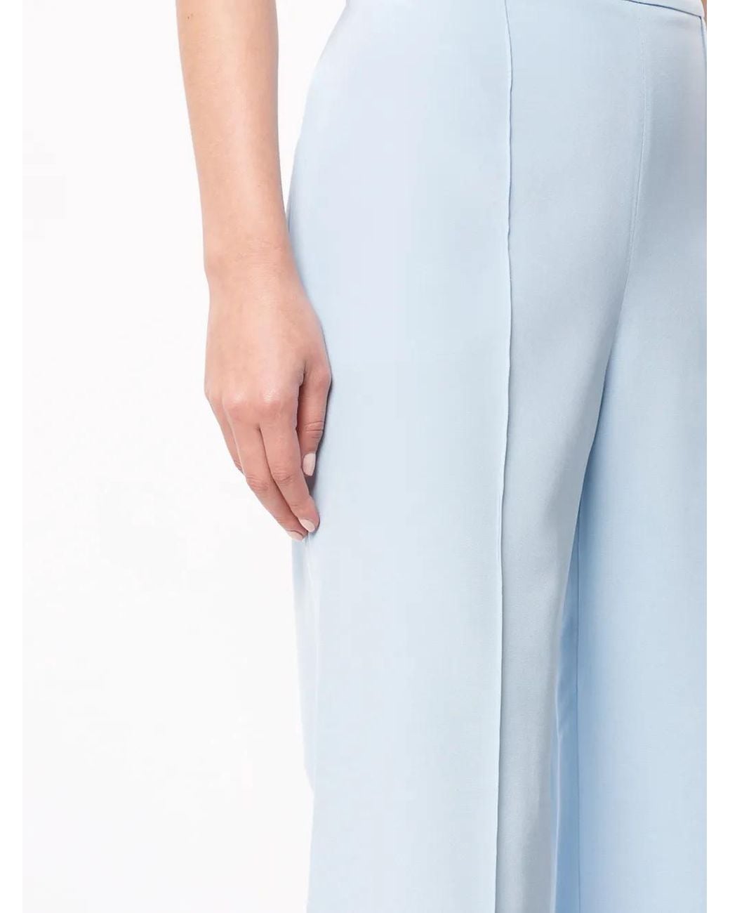 Macgraw Blue Peacock Flared Trousers