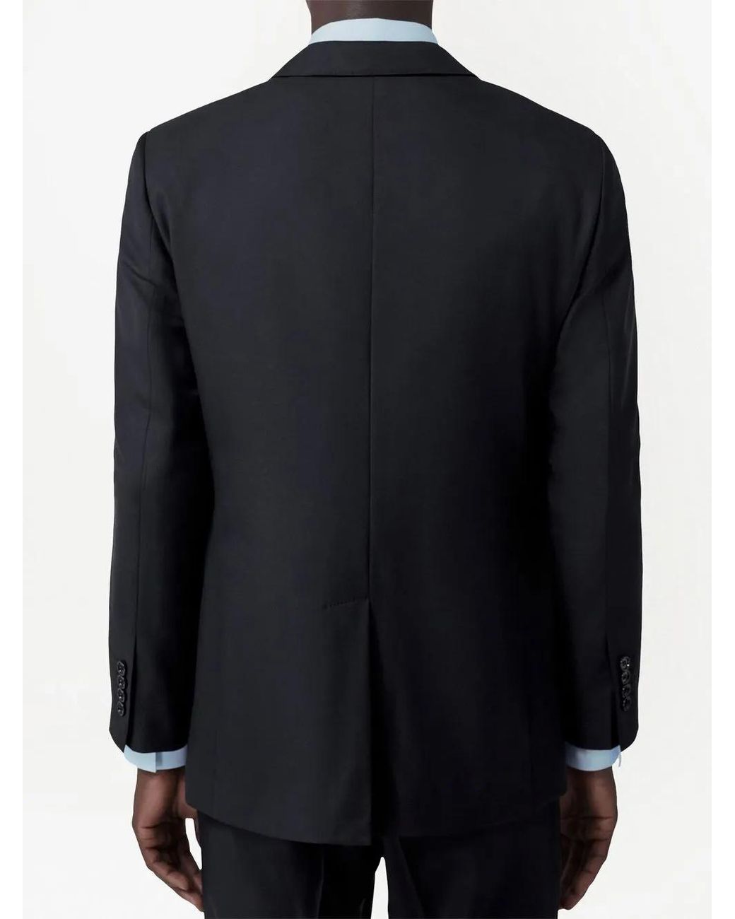 Burberry Black Single-Breasted Suit Jacket for men