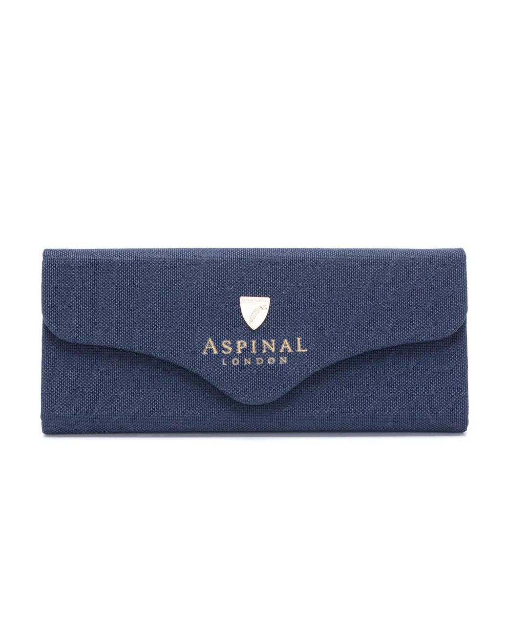 Aspinal Pink Lumiere Square-Frame Sunglasses
