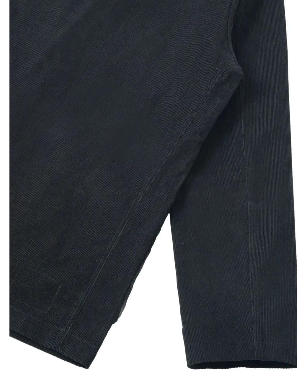 Universal Works Black Corduroy Two-Button Jacket for men
