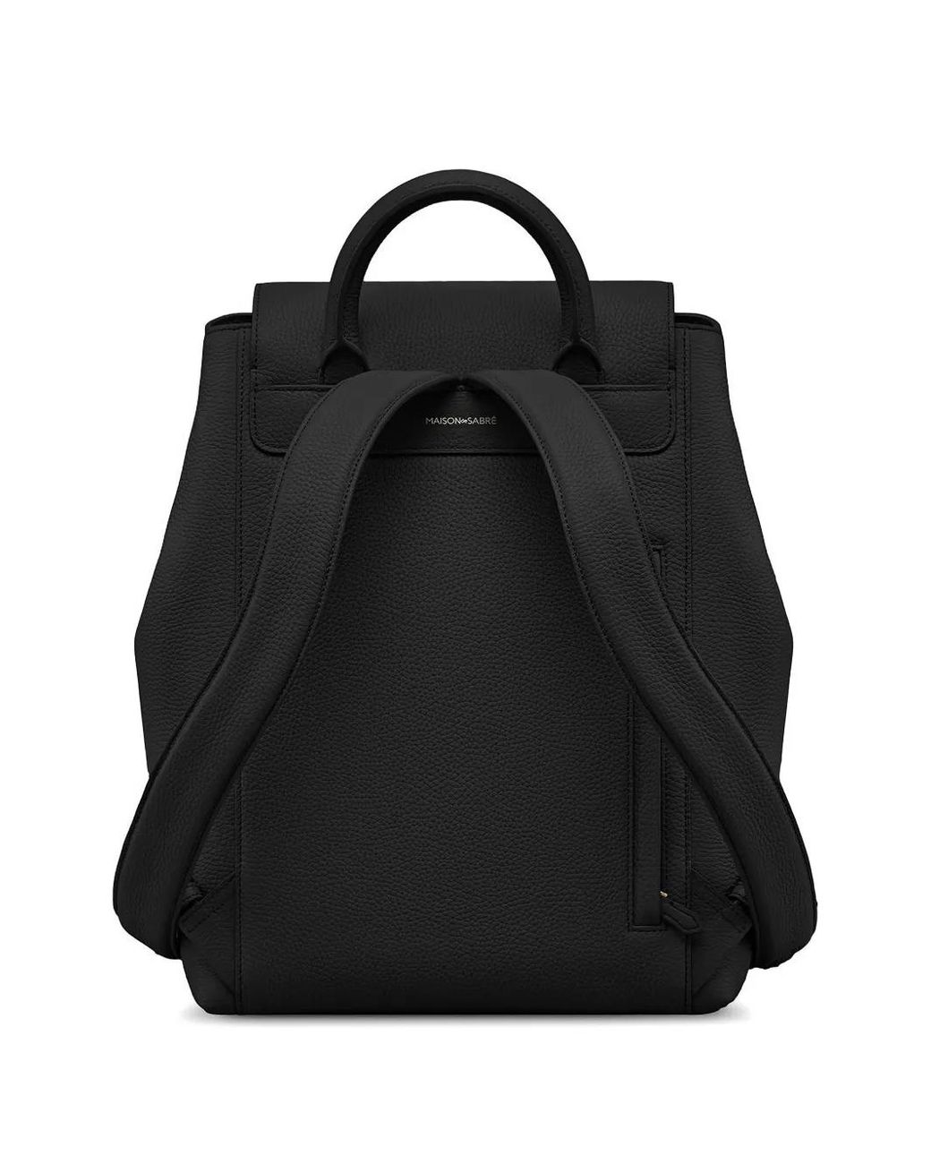 Maison De Sabre Black Medium Soft Backpack