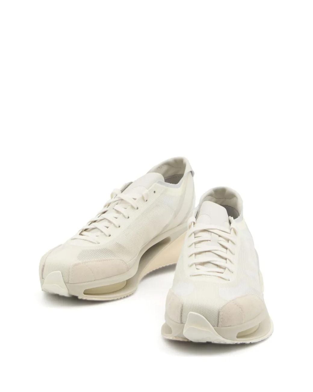 Y-3 White Gendo Run Sneakers