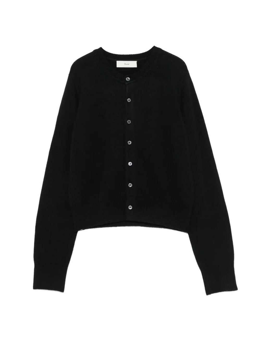 DUNST Vest Met Knopen in het Black