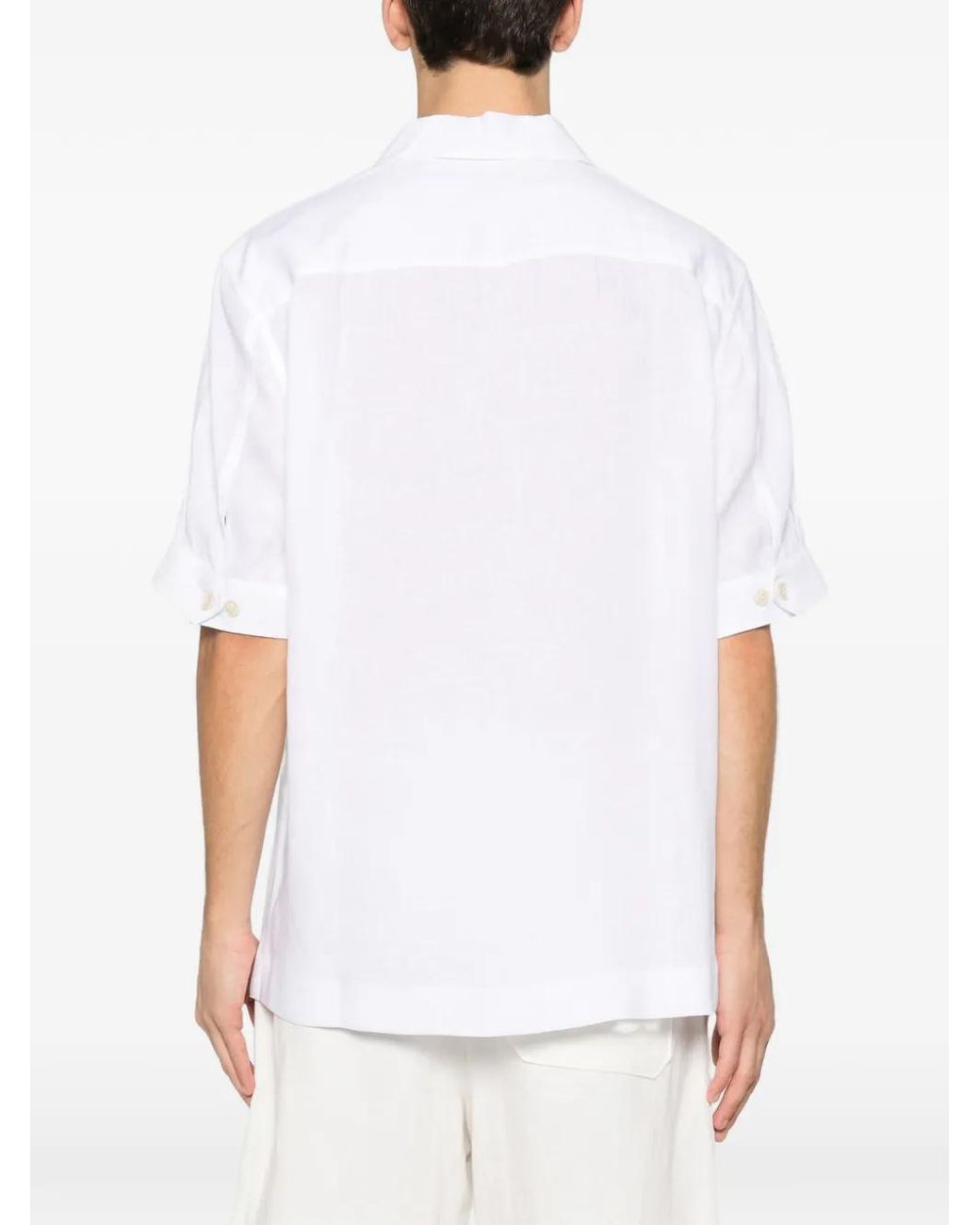Brunello Cucinelli White Shirt for men