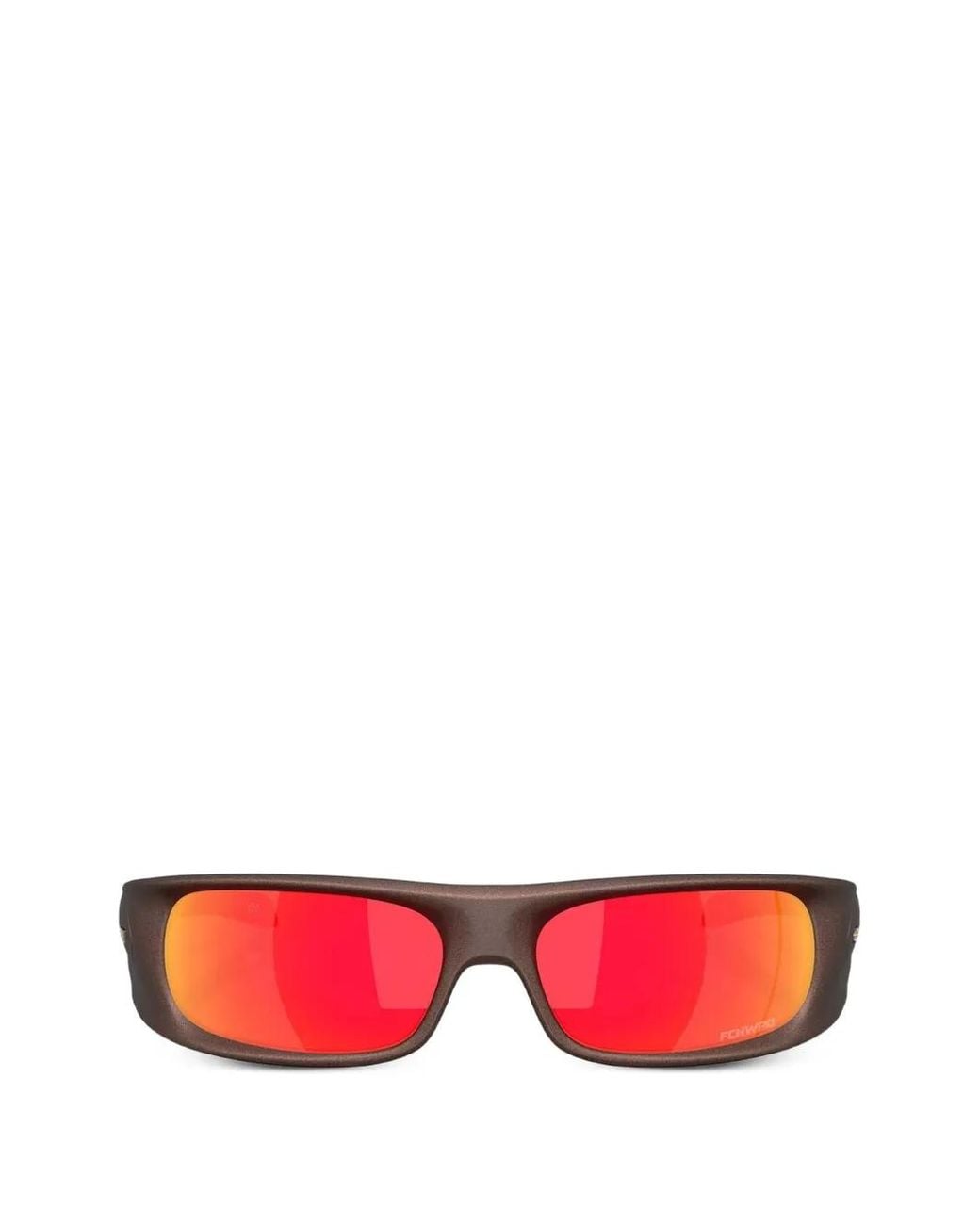 Oakley Red Highland Rectangle-Frame Sunglasses