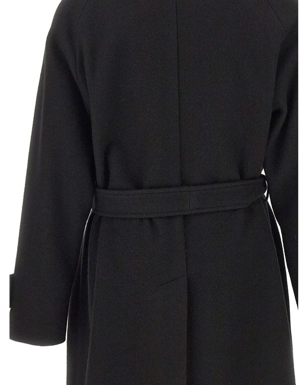 Tagliatore Black Heron Double-Breasted Coat for men
