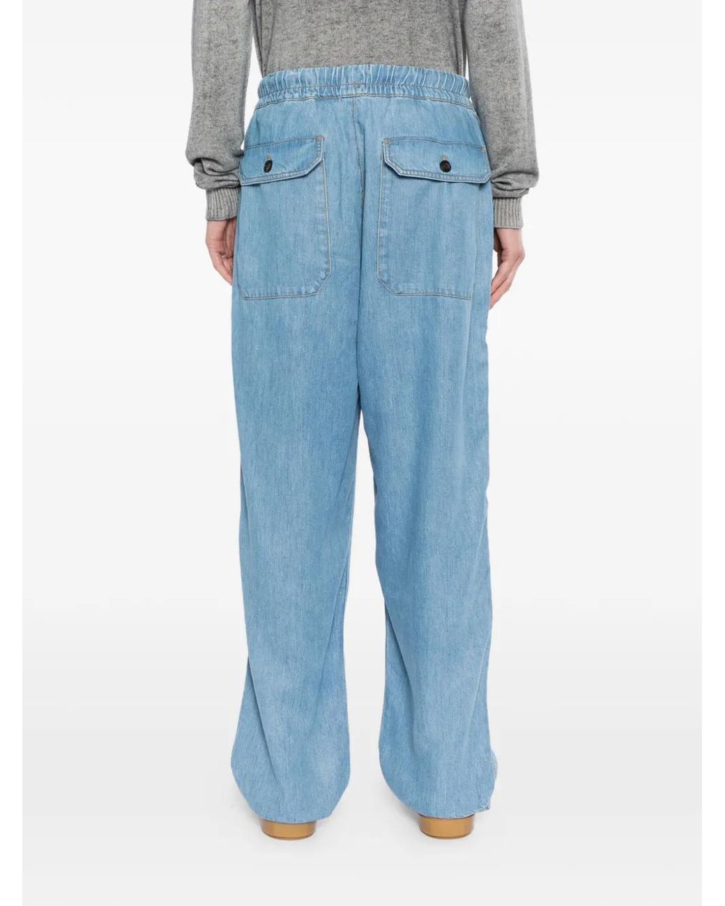 Officine Generale Blue Ferry Denim for men