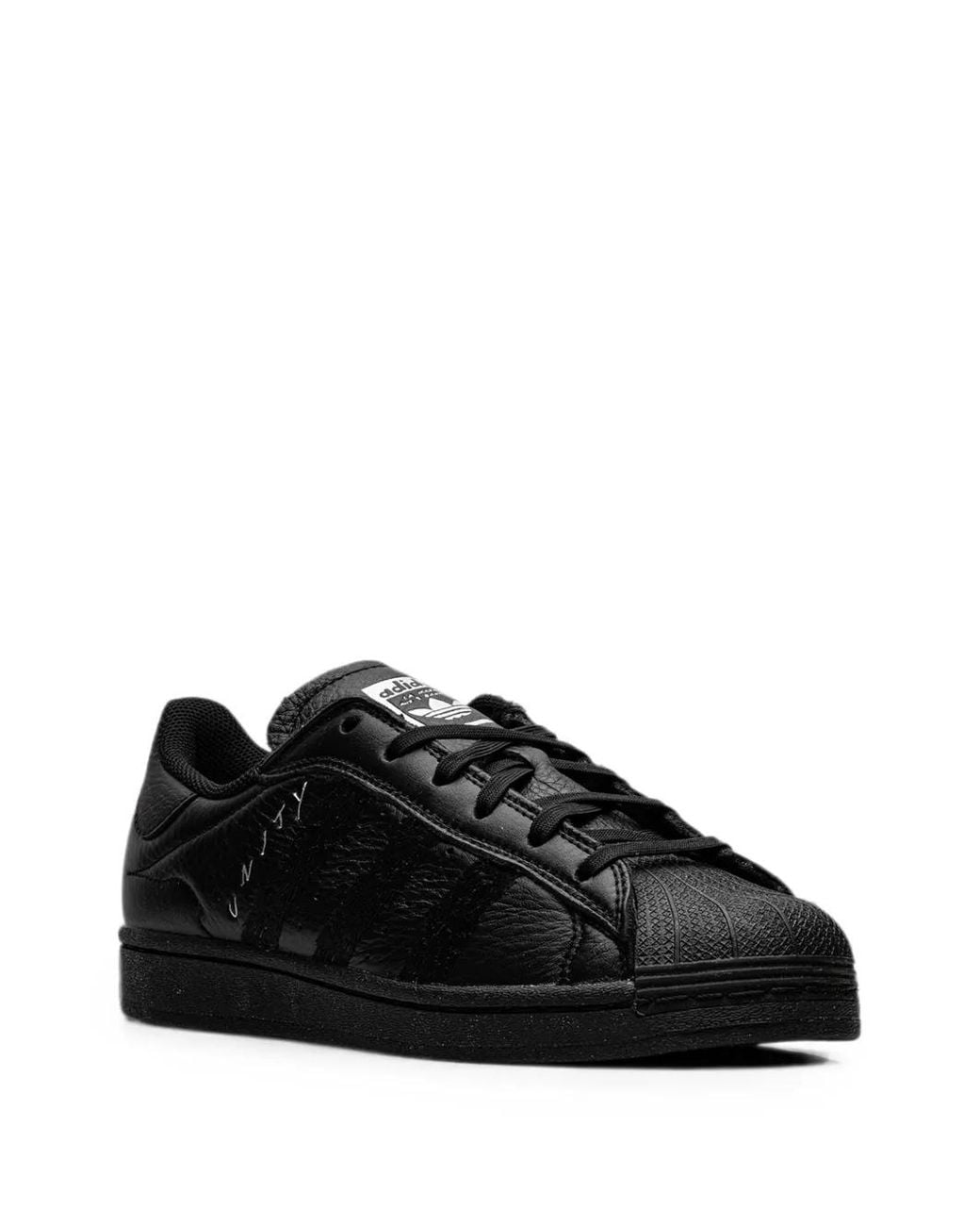 Adidas Black Superstar Adv Unity Sneakers for men