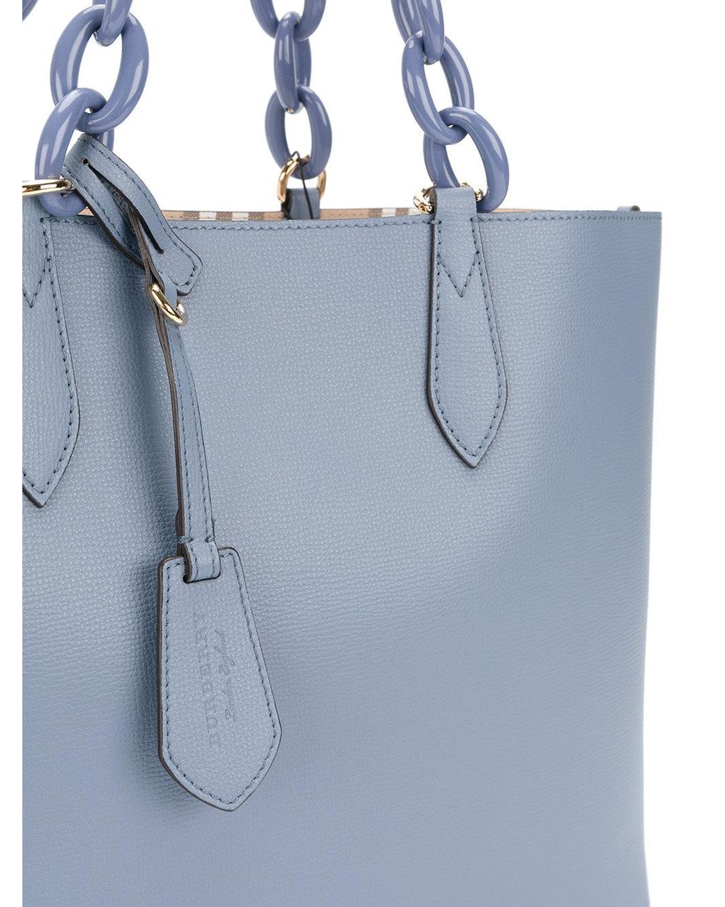 Burberry Lavenby Reversible Tote in Blue Lyst UK
