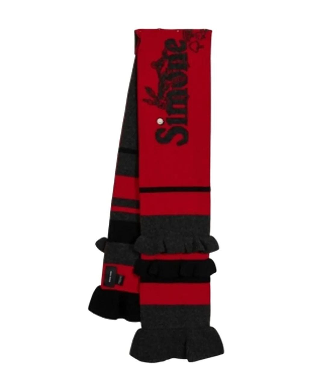 Simone Rocha Red Scarfs