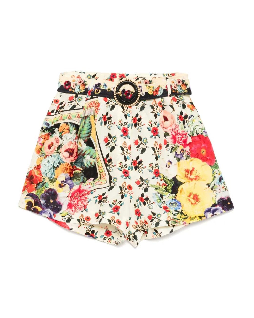 Camilla White Aromatic Amor Shorts