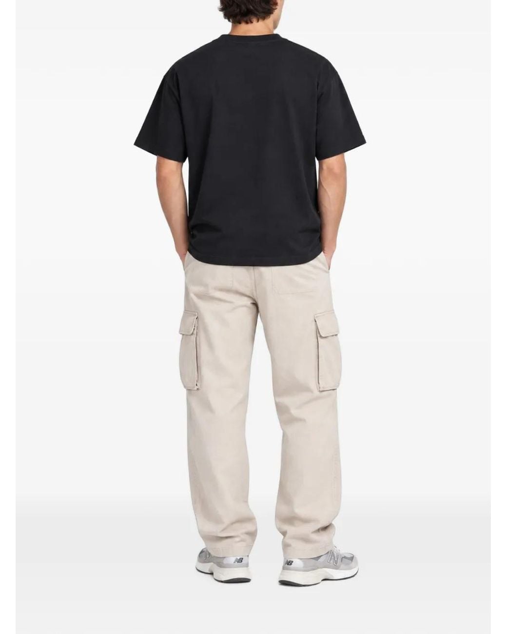 Melt Black Graphic-Print T-Shirt for men