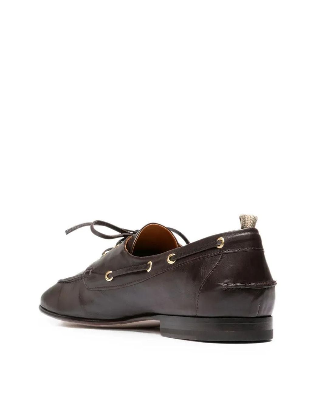 Officine Creative White Chaussures Bateau Twist 001 for men