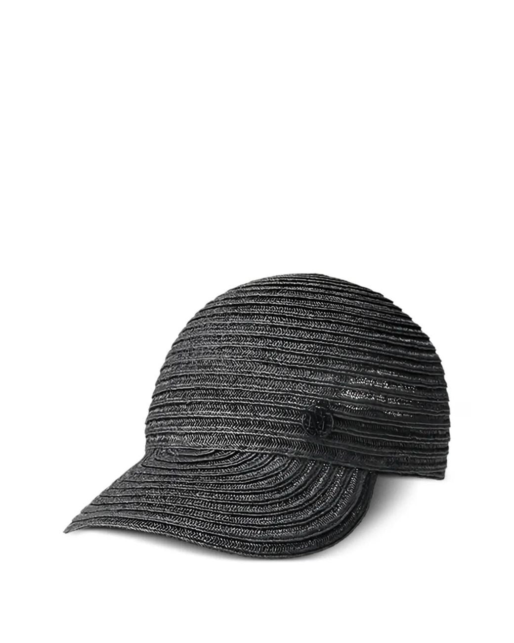 Cappello Tiger di Maison Michel in Black
